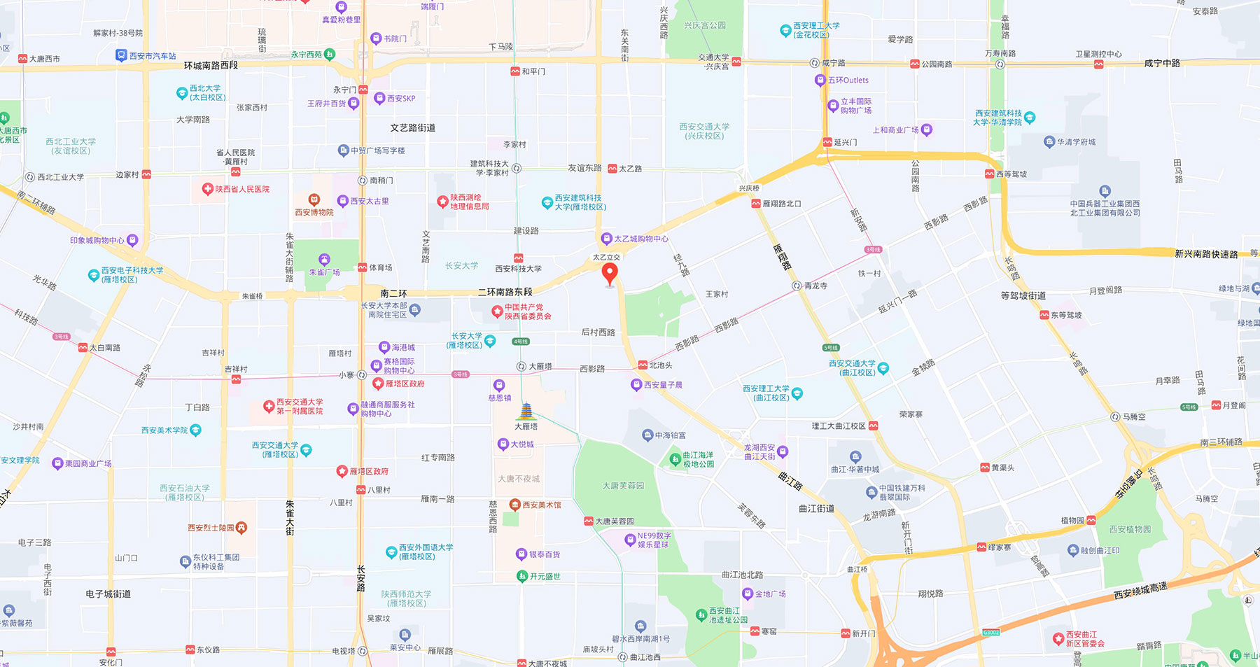 公司位置地图